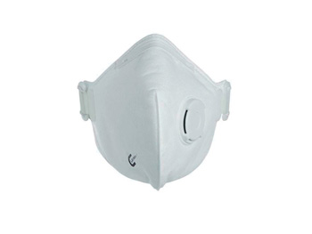 FOLD-FLAT RESPIRATOR FFP3 with valve