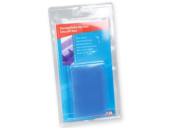 DAILY HANDY PILL BOX - light blue - blister