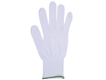 COTTON GLOVES size 7.5 - white