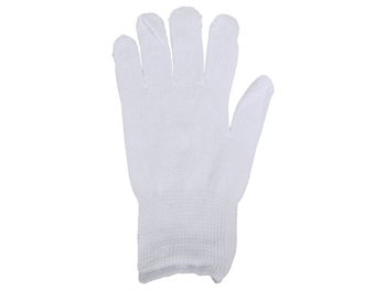 COTTON GLOVES size 8 - white