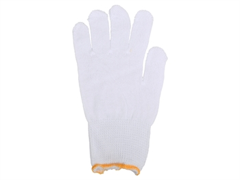 COTTON GLOVES size 8.5 - white