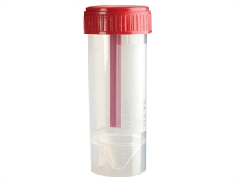 FAECES CONTAINER 30 ml - cleanroom ISO 8