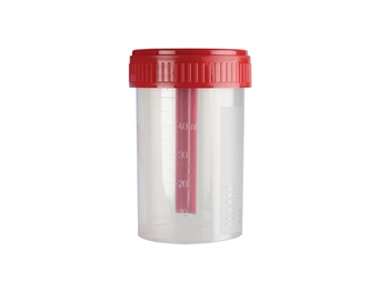 FAECES CONTAINER 60 ml - cleanroom ISO 8