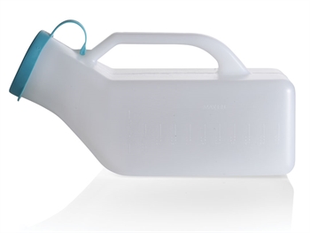 MALE URINAL BOTTLE WITH HANDLE 1000 ml