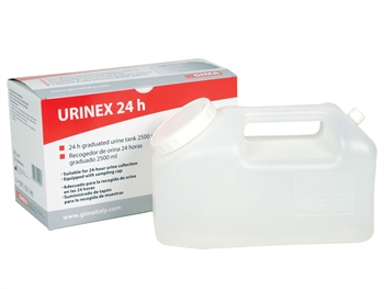 24 HOURS URINE TANK 2500 ml in single box