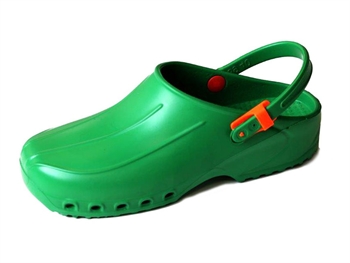 ULTRA LIGHT CLOGS with straps - 40 - green