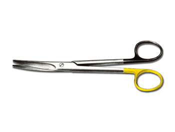 SUPER CUT WITH T.C. MAYO SCISSORS - curved - 17 cm