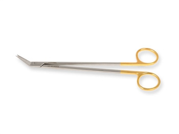 GOLD DEBAKEY POTTS SMITH SCISSORS - 19 cm - angle 25°