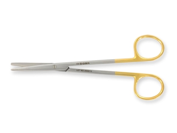 GOLD METZENBAUM SCISSORS straight - 18 cm