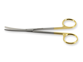 GOLD METZENBAUM SCISSORS curved - 18 cm