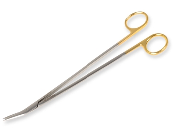 GOLD DEBAKEY POTTS SMITH SCISSORS - 23 cm - angle 25°