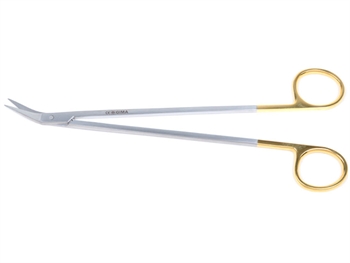 GOLD DEBAKEY POTTS SMITH SCISSORS - 23 cm - angle 45°