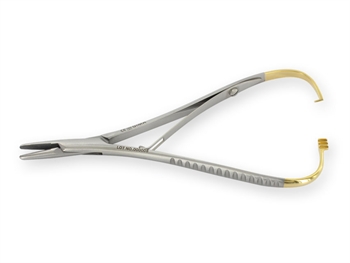 GOLD MATHIEU NEEDLE HOLDER - 17 cm