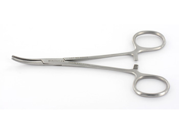 MOSQUITO FORCEPS - curved - 12.5 cm