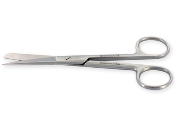 SCISSORS STRAIGHT BLUNT/SHARP - 20 cm