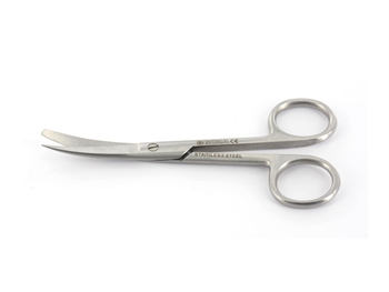 SCISSORS CURVED BLUNT/SHARP - 14,5 cm