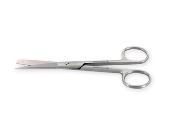 SCISSORS STRAIGHT BLUNT/SHARP - 16 cm