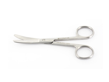 SCISSORS CURVED BLUNT/BLUNT - 14,5 cm