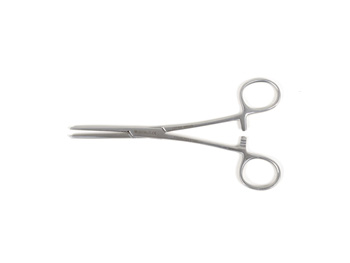 KLEMMER FORCEPS - straight - 14 cm