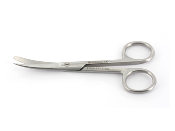 SCISSORS CURVED BLUNT/SHARP - 16 cm