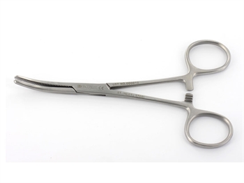 KLEMMER FORCEPS - curved- 18 cm