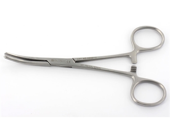 KLEMMER FORCEPS - curved- 20 cm