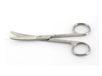 SCISSORS CURVED BLUNT/BLUNT - 16 cm