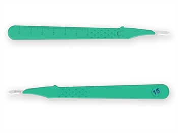 GIMA DISPOSABLE SCALPELS N. 15 - sterile