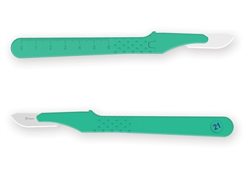 GIMA DISPOSABLE SCALPELS N. 21 - sterile