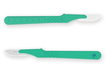 GIMA DISPOSABLE SCALPELS N. 22 - sterile