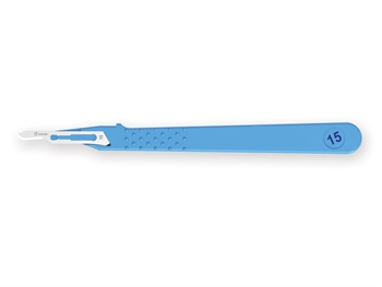 GIMA STD DISPOSABLE SCALPELS N. 15 - sterile