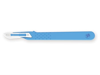 GIMA STD DISPOSABLE SCALPELS N. 20 - sterile