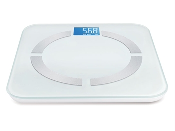 LIBRA BODY FAT SCALE with Bluetooth - white