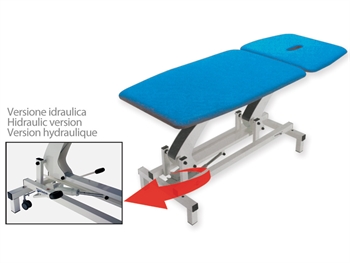 BRUXELLES TABLE hydraulic - blue