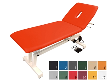 ELECTRIC HEIGHT ADJUSTABLE TREATMENT TABLE - colour on request