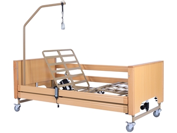 4 MOTORS, ELECTRICAL,HEIGHT ADJUSTABLE BED 84-125 cm - 3 joints - 4 sections