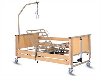3 MOTORS, ELECTRICAL,HEIGHT ADJUSTABLE BED 84-125 cm - 3 joints - 4 sections