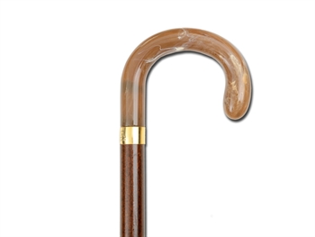 TIZIANO WOOD STICK - curved handle