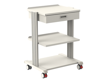 SMART CART - 2 shelves 50x42 cm + base + drawer