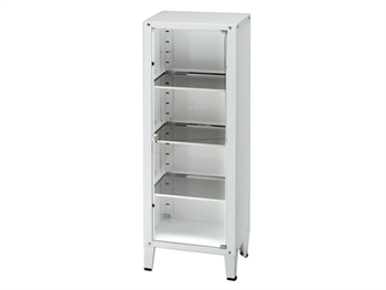 VALUE CABINET - 1 door - tempered glass