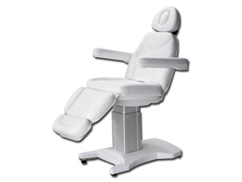 LUXOR CHAIR - electric 3 engines - white