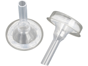 MEN'S EXTERNAL CATHETER with tray - silicone - diam 24 mm