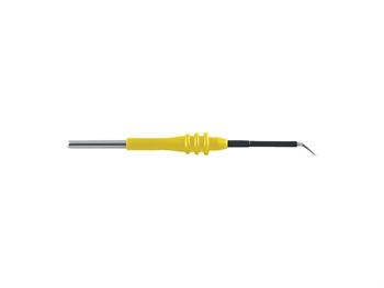 TUNGSTEN NEEDLE ELECTRODE 7 cm - angled - disposable