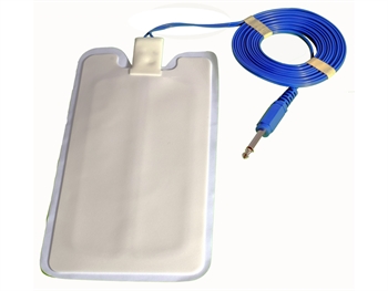 SINGLE USE GROUND PADS WITH 3 m CABLE - 6.3 mm plug - adult