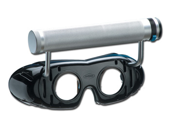 BATTERY OPERATED NYSTAGMUS SPECTACLES