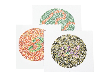 GIMA TEST FOR COLOUR DEFICIENCY - 10 plates - paediatric