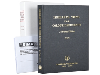 ISHIHARA COLOUR TESTS - 38 tables
