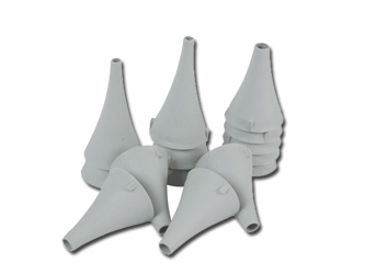 EAR SPECULUM diam. 2.5 mm for Riester - disposable - grey