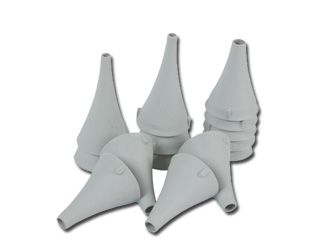 EAR SPECULUM diam. 4 mm for Riester - disposable - grey