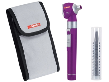 SIGMA F.O. OTOSCOPE 2.5V - Xenon-halogen light - pouch - violet